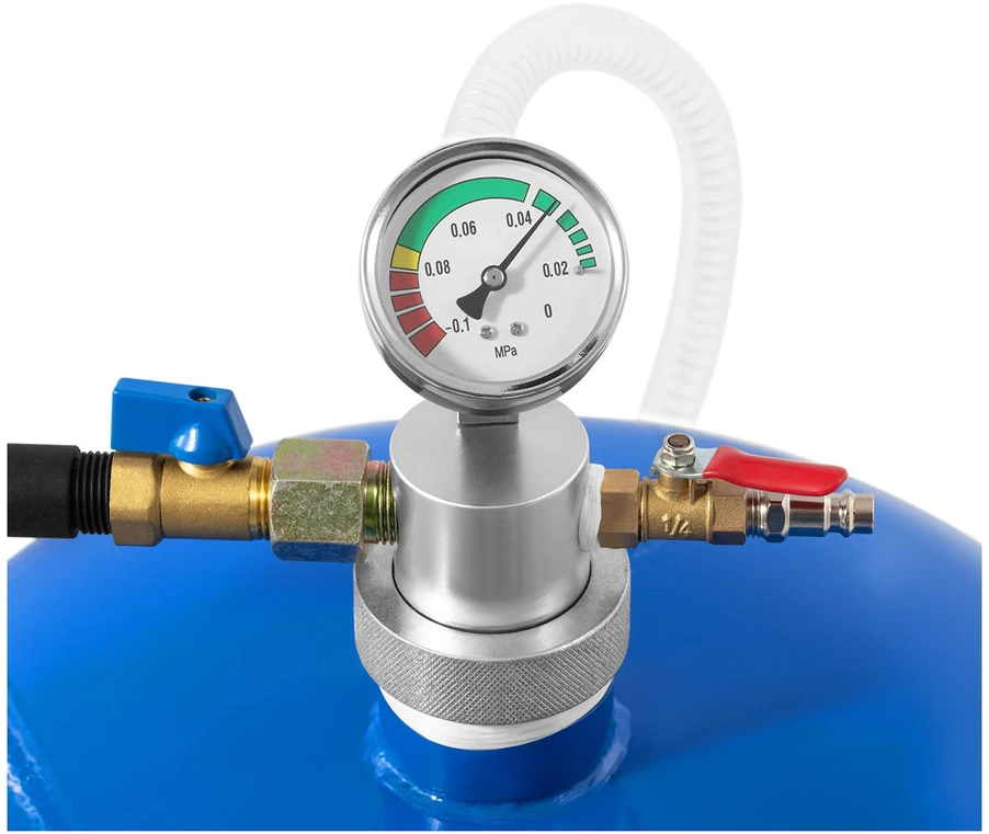 Pneumatinė alyvos ištraukimo sistema 68 l 3 l/min mėlyna