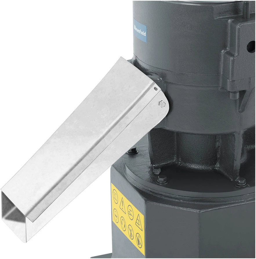 Pramoninis granuliatorius Wiesenfield 230 mm 400 kg/h juodas