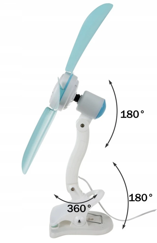 Prisegamas ventiliatorius BERIMAX WMQ-7R6 8 W