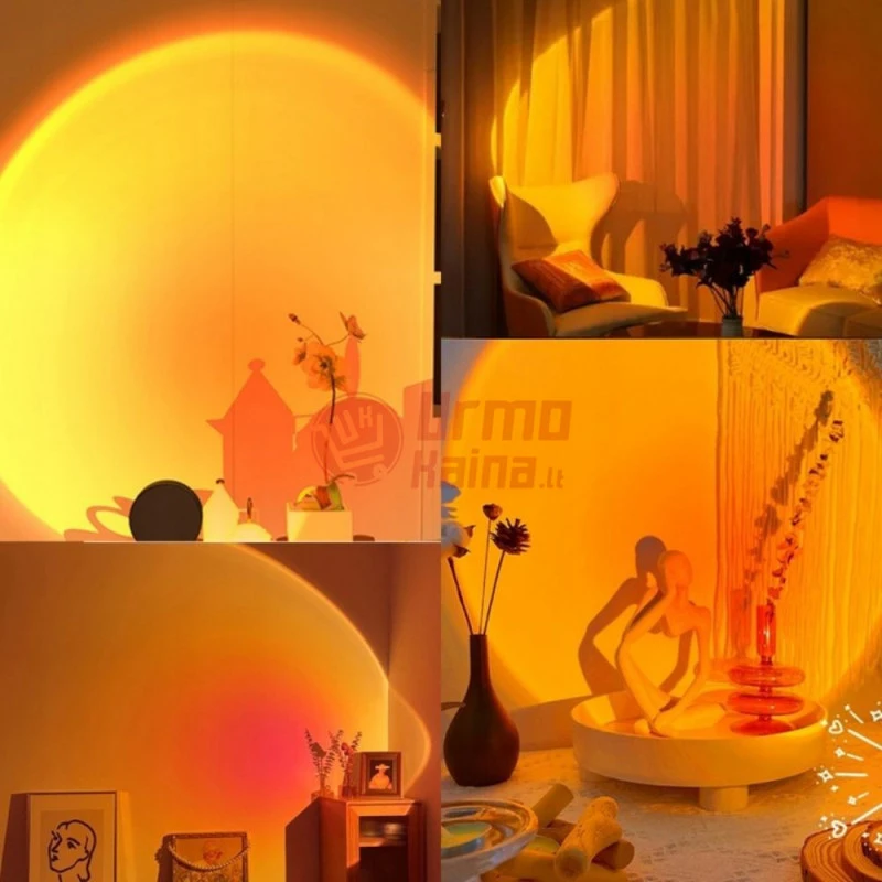 Projekcinis LED šviestuvas Sunset 5in1 V5