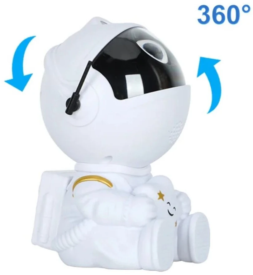 Projektorius šviestuvas Astronautas BERIMAX 6WL-4XN 5 W 8 projekcijos ir valdymo pultelis