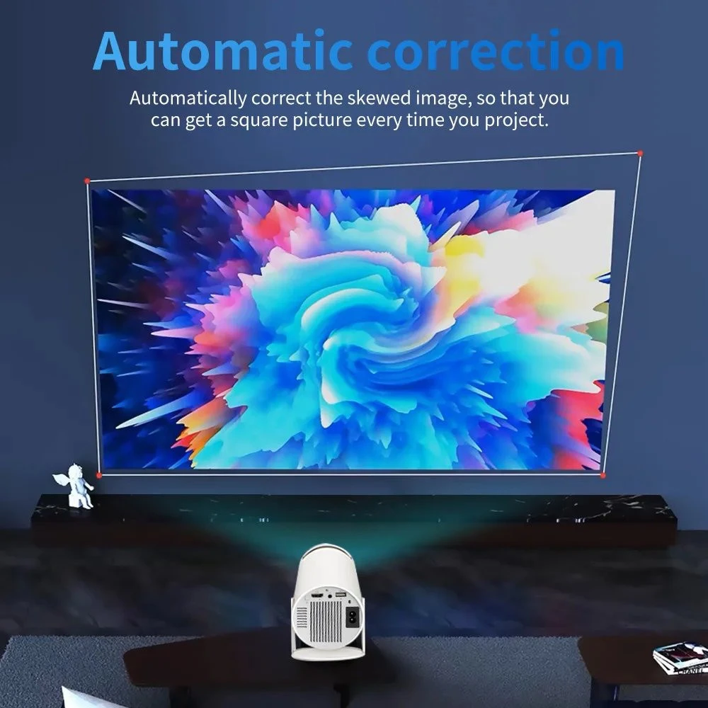 Projektorius - žaidimų konsolė GameProjector GP2 BERIMAX Wi-Fi Android 2 žaidimų pulteliai