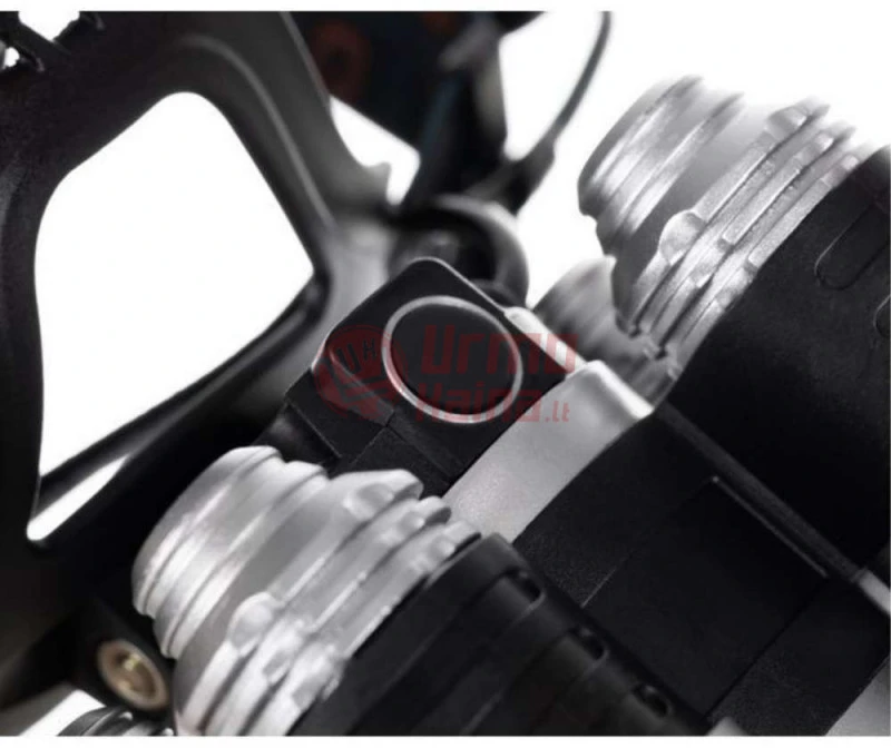 Prožektorius ant galvos 5 x LED T6 CREE