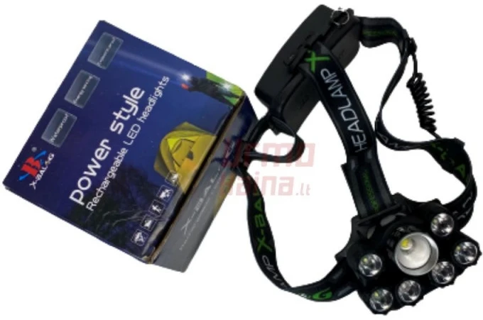 Prožektorius ant galvos su UV X13