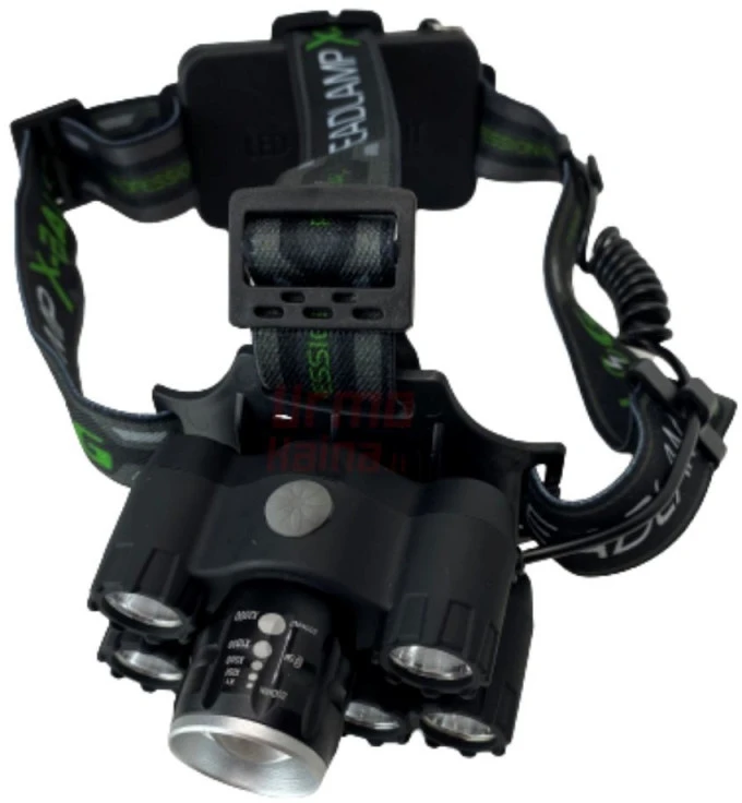 Prožektorius ant galvos su UV X13