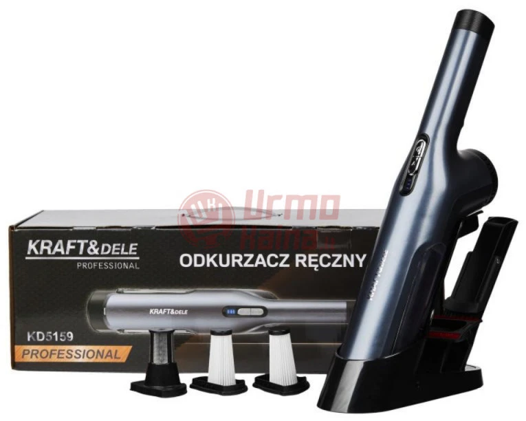 Rankinis dulkių siurblys KRAFT&DELE 2500mAh 400W KD5159