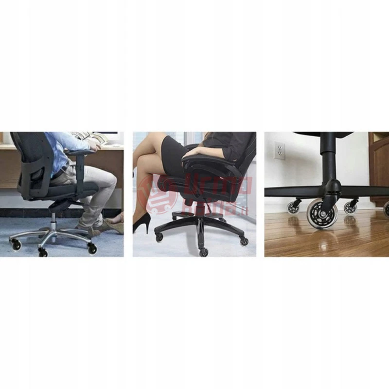 Ratukai biuro kėdei MT 75 cm - 5 vnt.