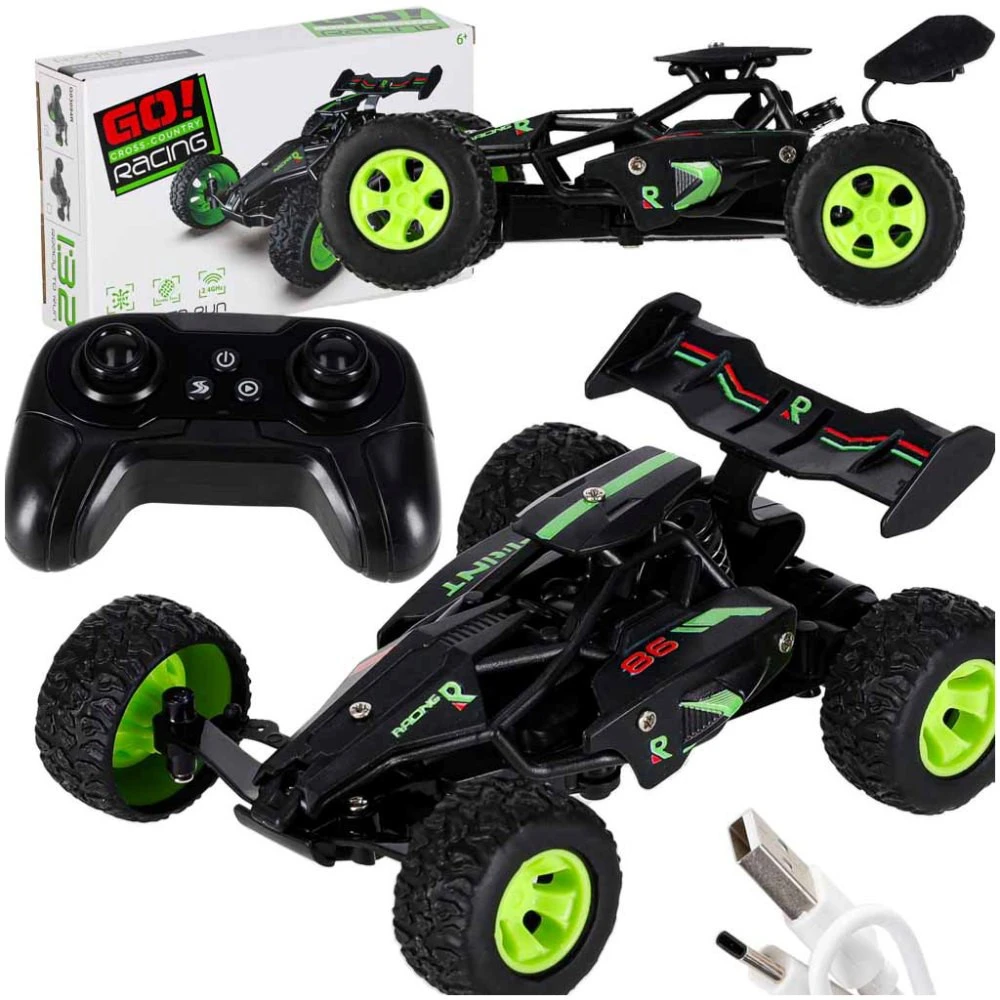 RC mašinėlė SpeedRex 15 BERIMAX su pultu 15 km/h 2.4 GHz 1:32