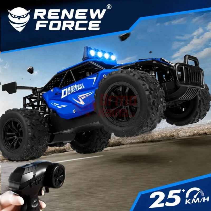 RC mašinėlė su pultu RF01 25km/h 2.4GHz 1:16