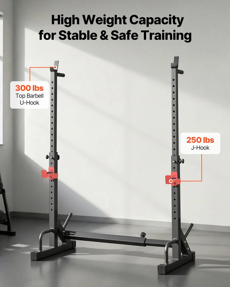 Reguliuojamo aukščio ir pločio jėgos treniruoklis (Power Cage). apkrova 250 kg