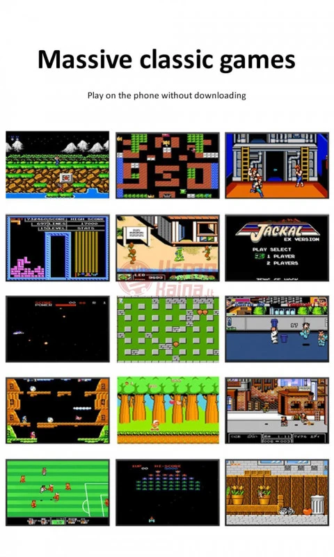 Retro klasikinis žaidimų kompiuteris S5