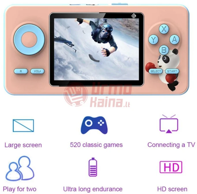 Retro klasikinis žaidimų kompiuteris S5