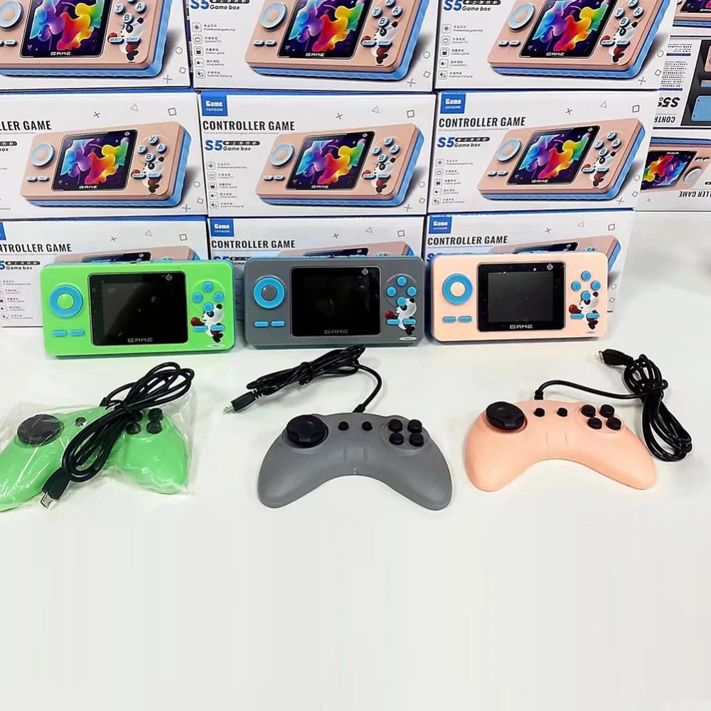 Retro žaidimų kompiuteris BERIMAX N8T-1LZY 520 žaidimų LCD