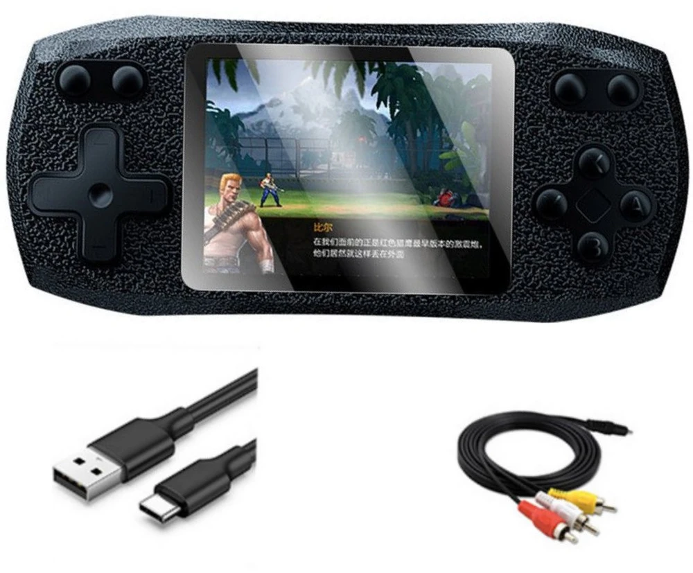 Retro žaidimų konsolė BERIMAX 5WA-2HKB 620 žaidimų LCD