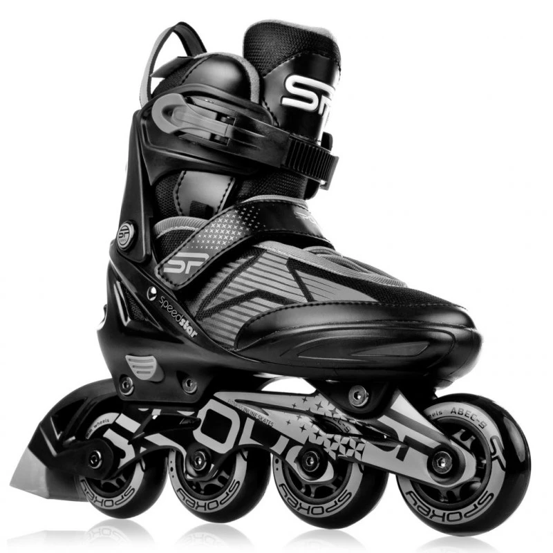 Riedučiai Spokey SPEED PRO d. 33-36 (202 - 226 cm)