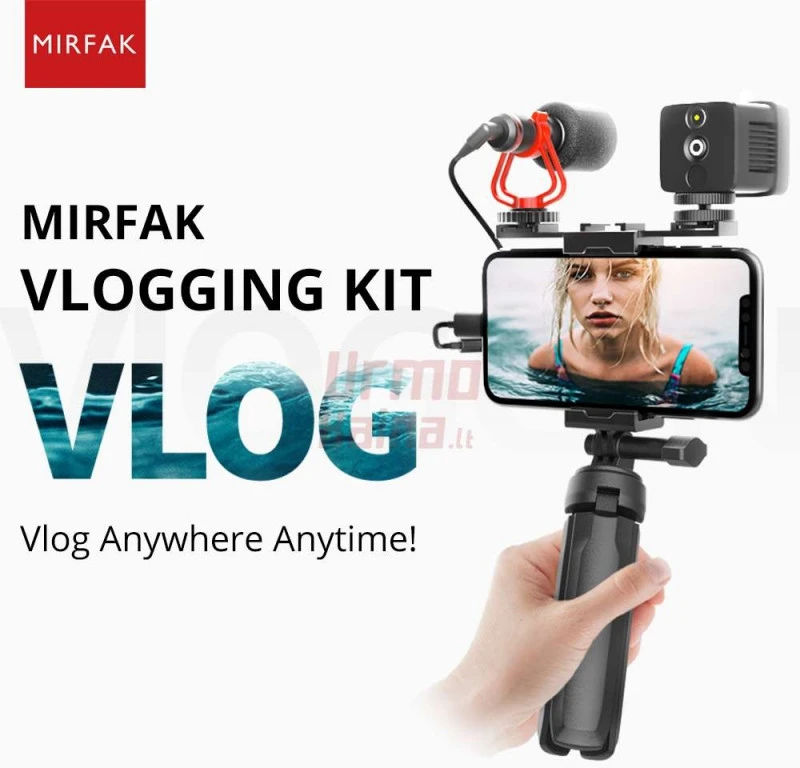 Rinkinys telefonui Gudsen MOZA Mirfak Vlogging Kit MVK02