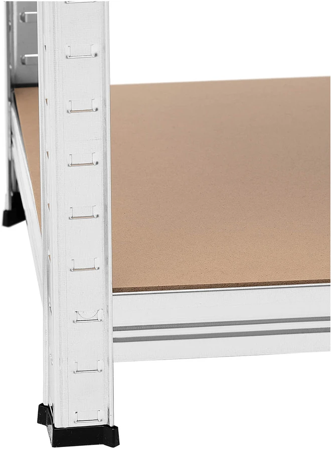 Sandėliavimo stelažas 5 lentynos iki 875 kg 90 x 30 x 180 cm 2vnt pilkas