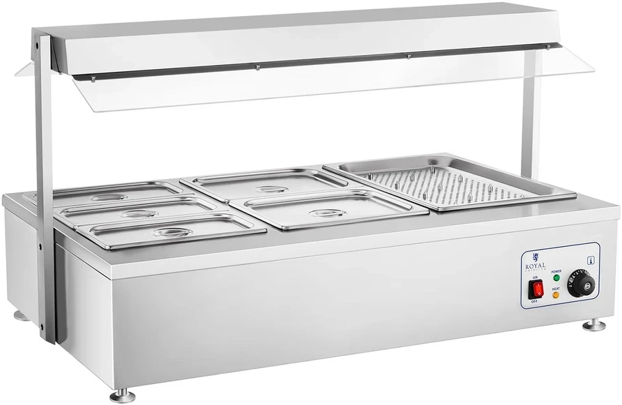 Sausas bemaras su 6 GN indais 55L Royal Catering