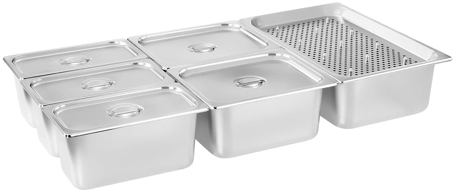 Sausas bemaras su 6 GN indais 55L Royal Catering