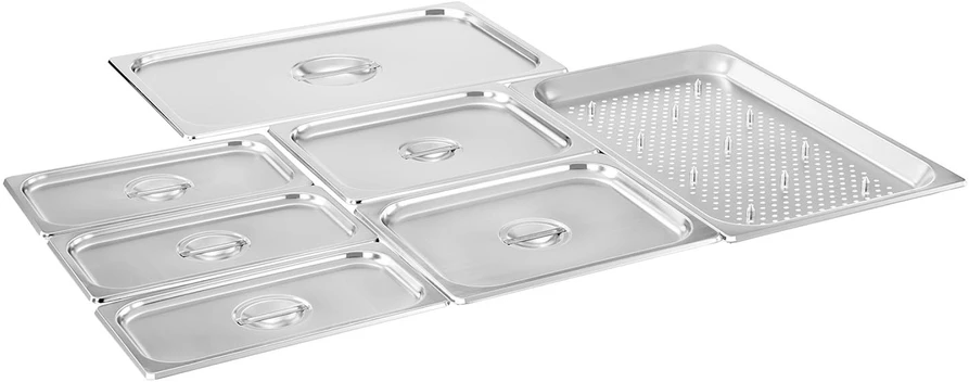 Sausas bemaras su 6 GN indais 55L Royal Catering