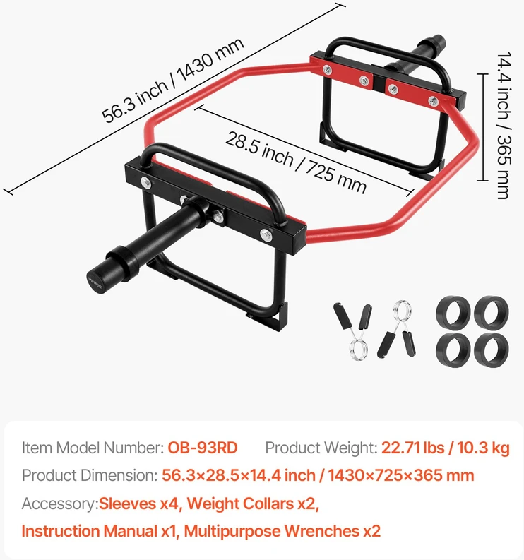 Šešiakampė štanga (trap bar) 5 cm diskams. keliamoji galia 240 kg