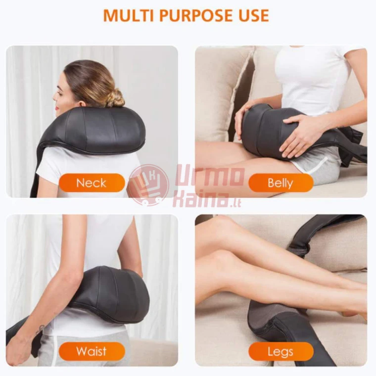 Shiatsu masažuoklis su šildymo funkcija KMA4