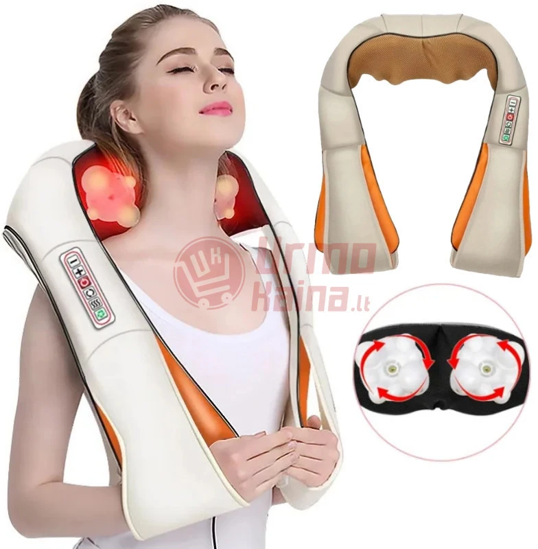 Shiatsu masažuoklis su šildymo funkcija KMA3