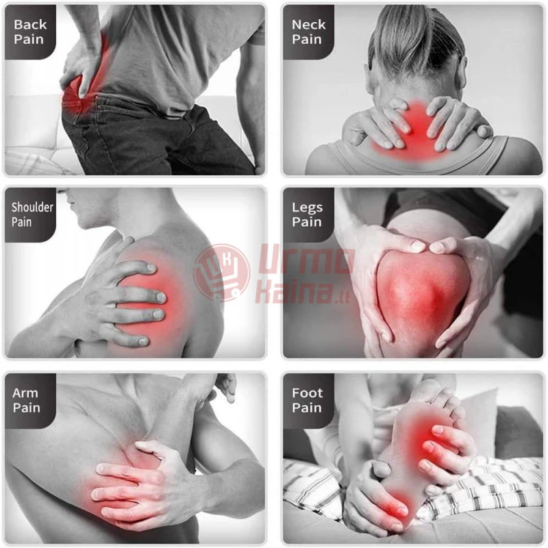 Shiatsu masažuoklis su šildymo funkcija KMA4