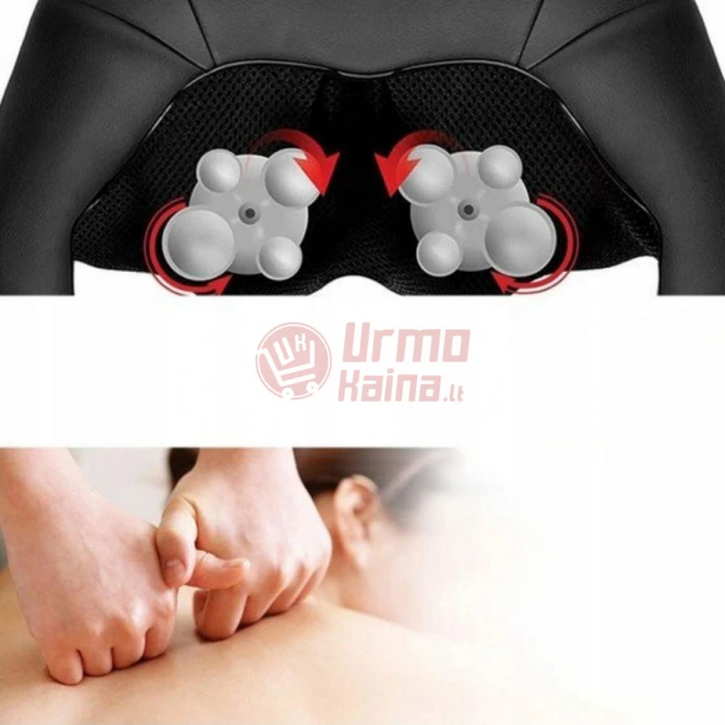 Shiatsu masažuoklis su šildymo funkcija KMA4