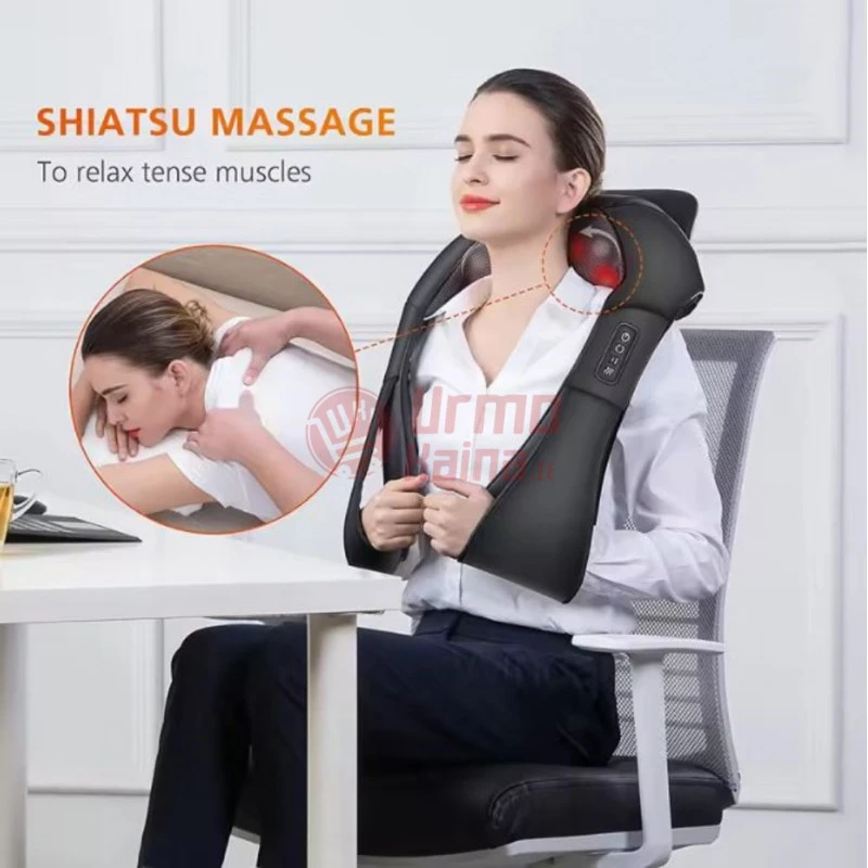 Shiatsu masažuoklis su šildymo funkcija KMA4