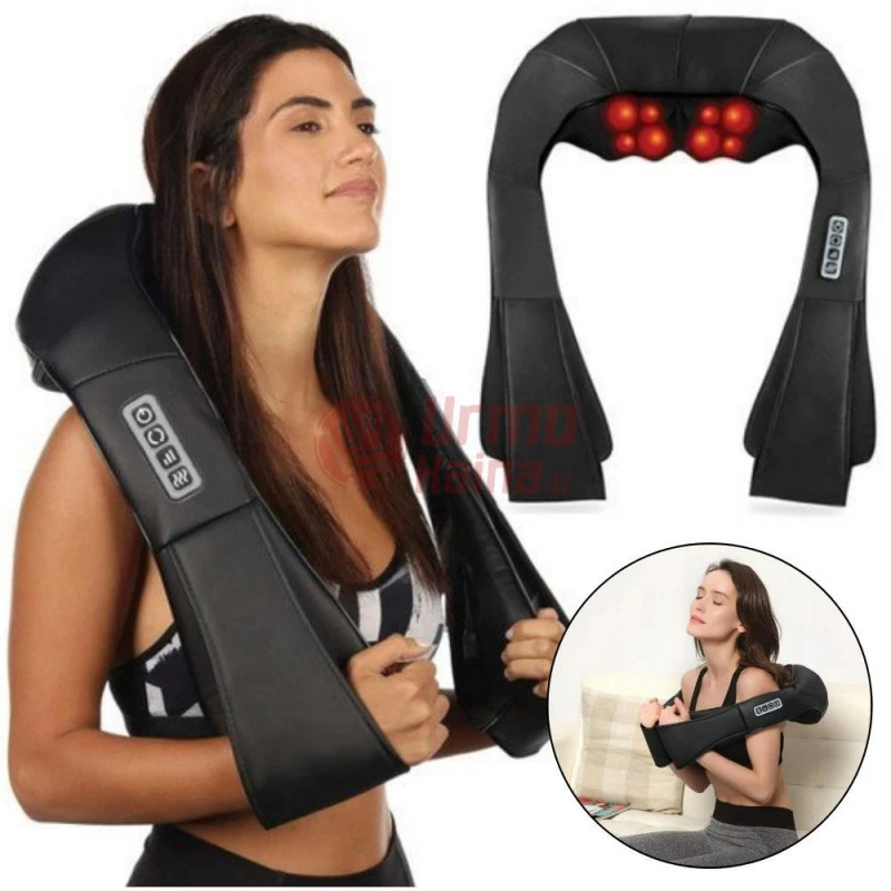 Shiatsu masažuoklis su šildymo funkcija KMA4