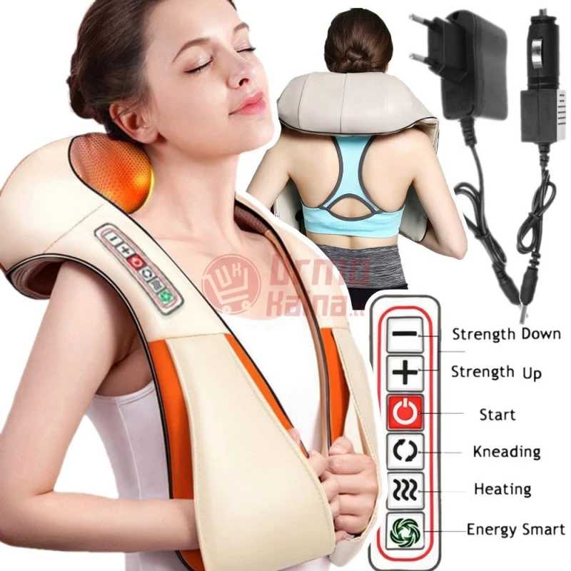 Shiatsu masažuoklis su šildymo funkcija KMA3