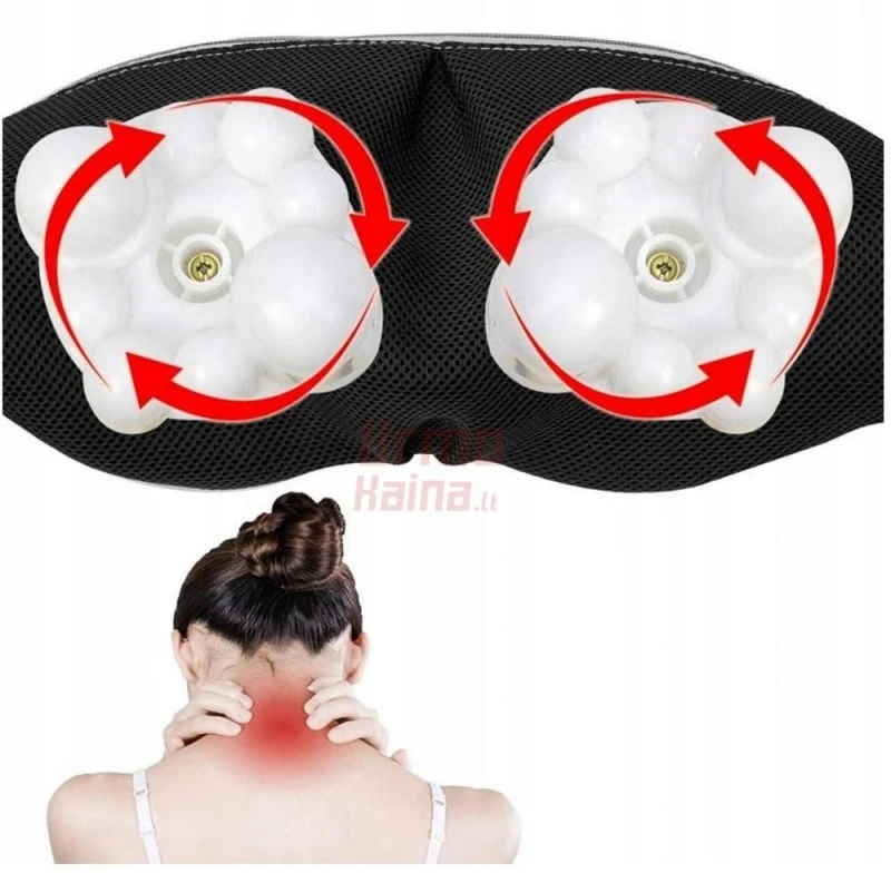 Shiatsu masažuoklis su šildymo funkcija KMA3