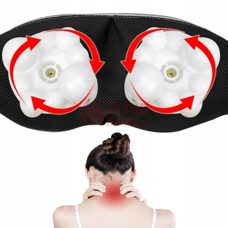 Shiatsu masažuoklis su šildymo funkcija KMA3BK