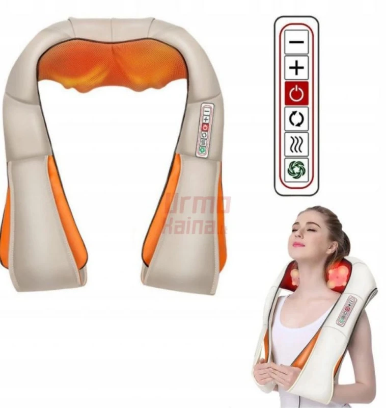 Shiatsu masažuoklis su šildymo funkcija KMA3
