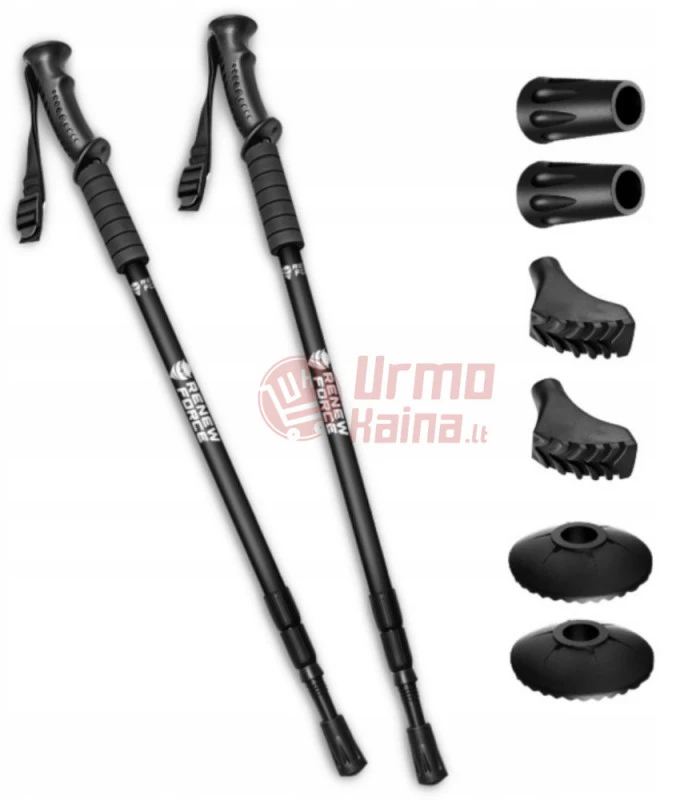 Šiaurietiško ėjimo lazdos RF01 63-130 cm