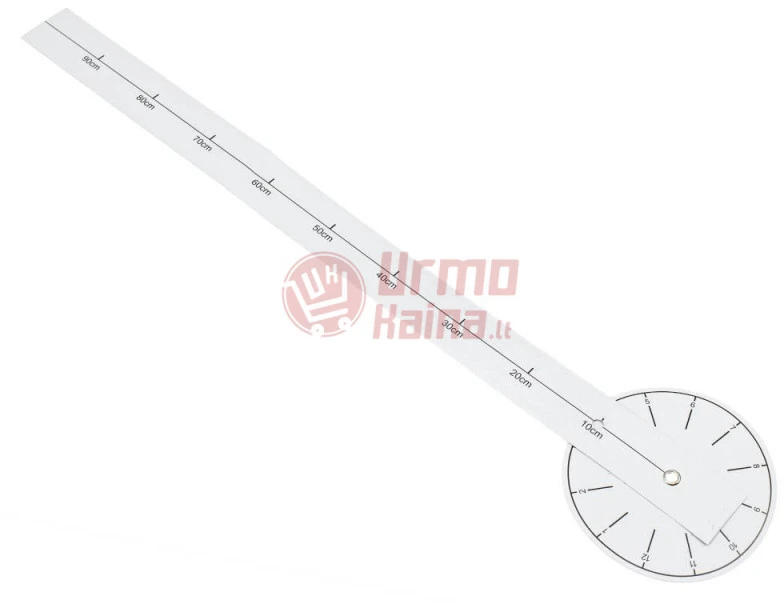 Sieninis laikrodis 80-120cm juodas