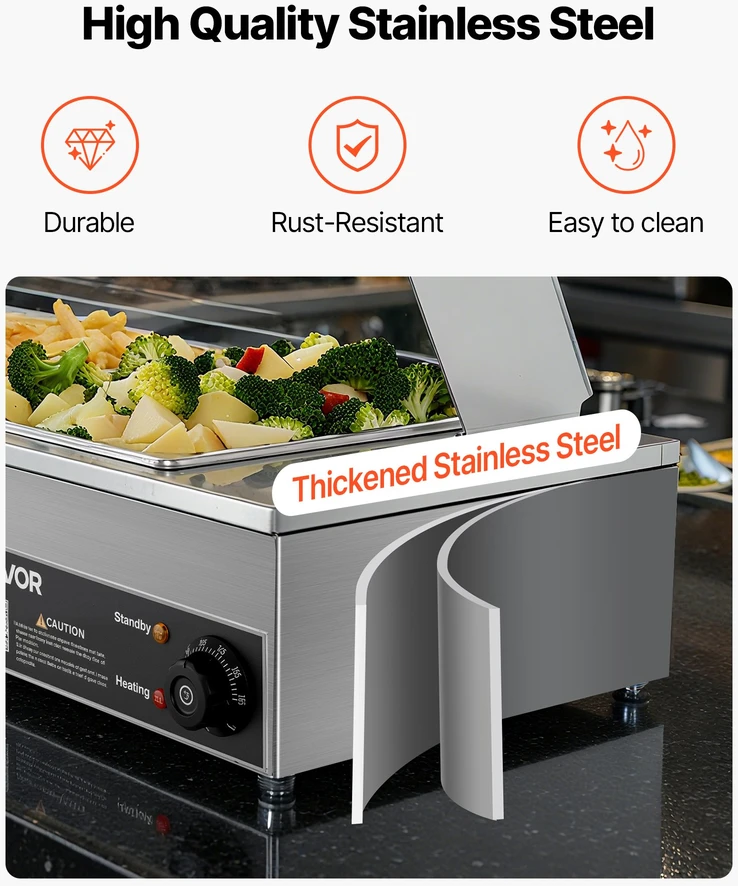 Šildomas bufetas 1500 W