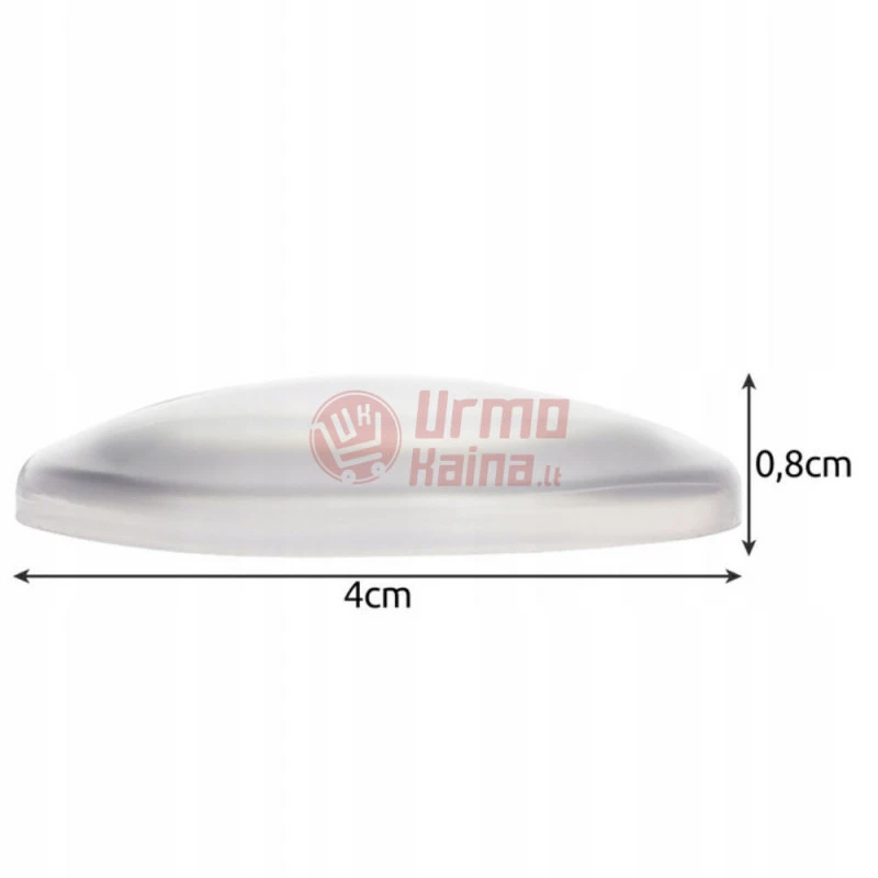 Silikoninės pagalvėlės baldams 4 cm 6 vnt.