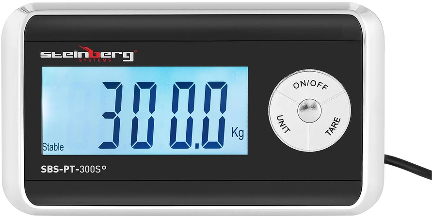 Skaitmeninės pašto svarstyklės LCD 31 x 38.5 cm 300 kg / 100 g