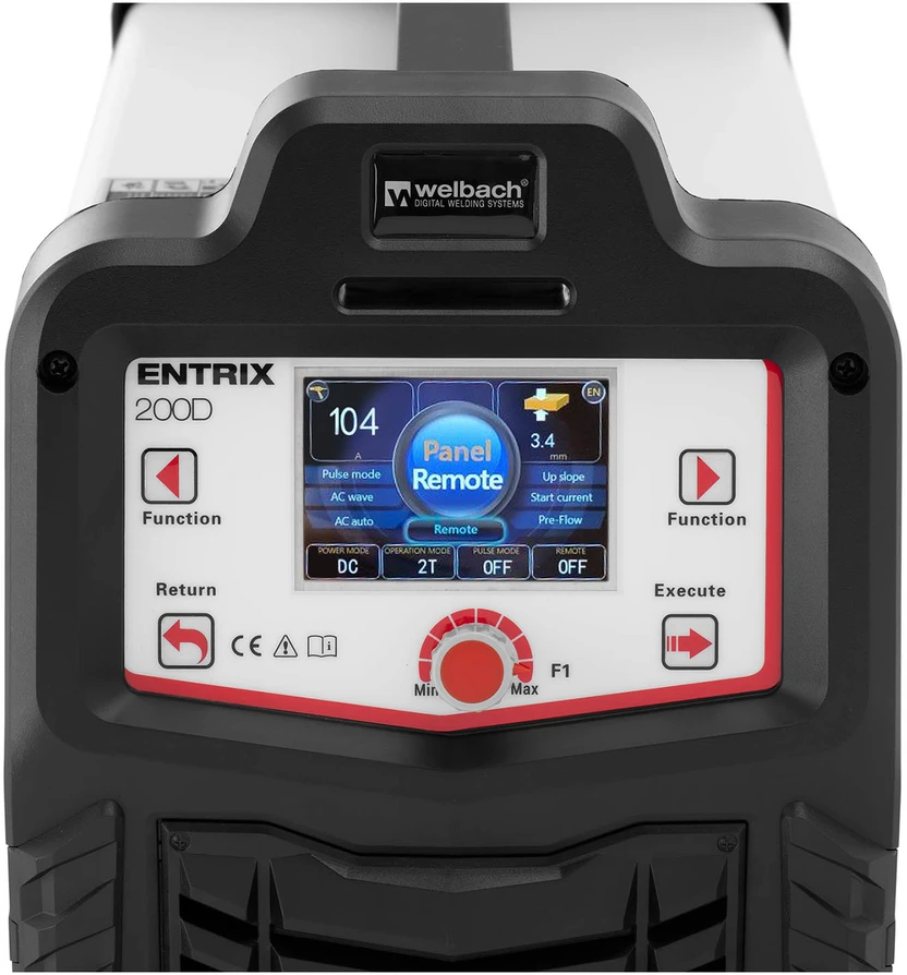 Skaitmeninis suvirinimo aparatas Entrix Tig Mma HF Puls 200A