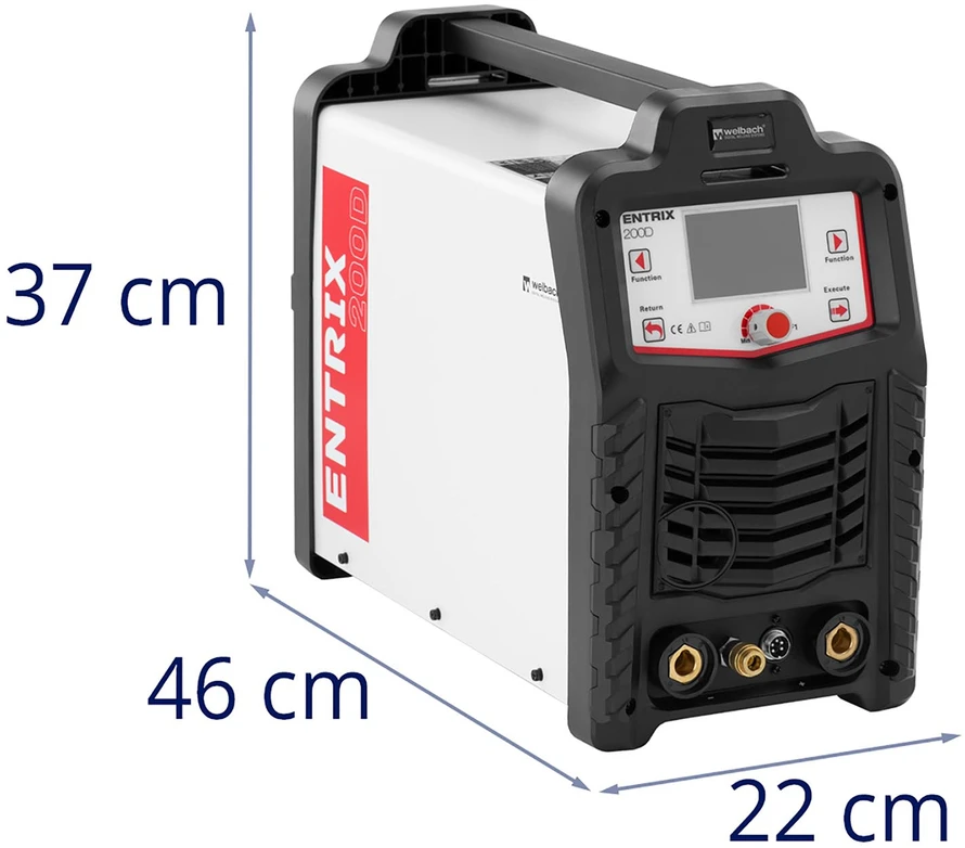 Skaitmeninis suvirinimo aparatas Entrix Tig Mma HF Puls 200A