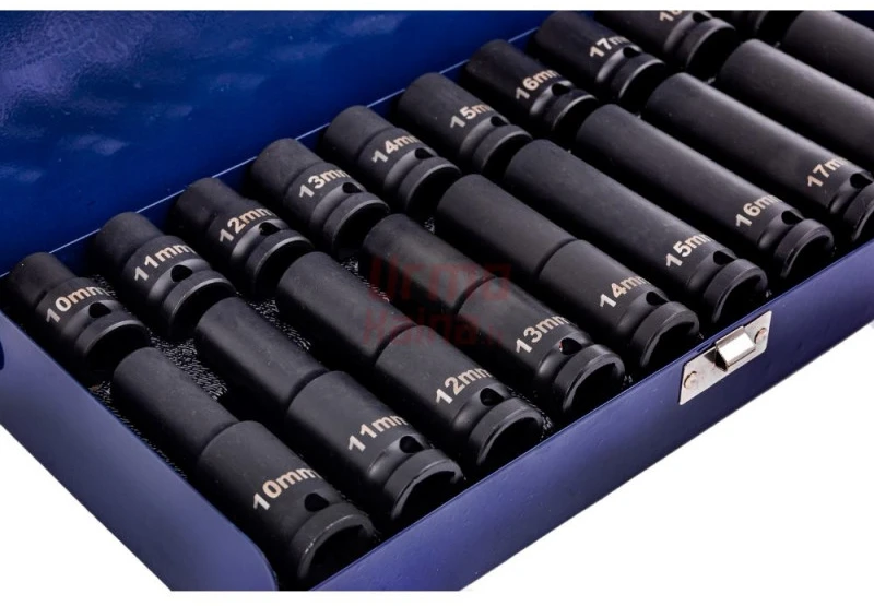 Smūginių galvučių rinkinys FALON-TECH 10-19 mm 20 dalių