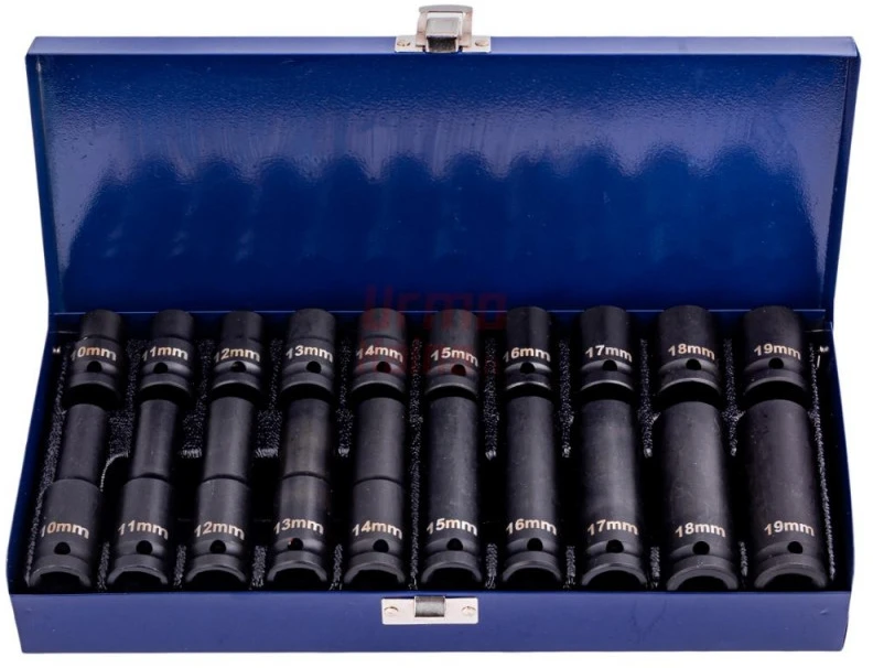 Smūginių galvučių rinkinys FALON-TECH 10-19 mm 20 dalių