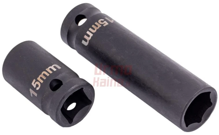 Smūginių galvučių rinkinys FALON-TECH 10-19 mm 20 dalių