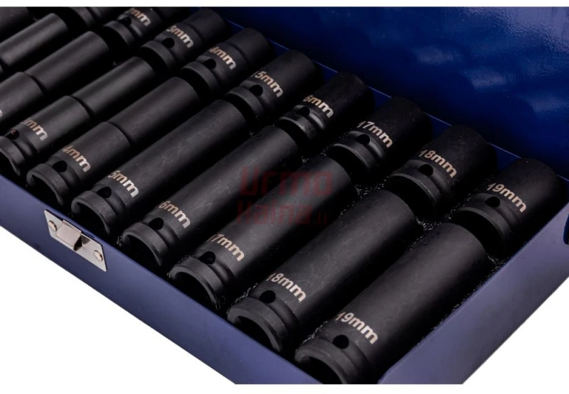 Smūginių galvučių rinkinys FALON-TECH 10-19 mm 20 dalių