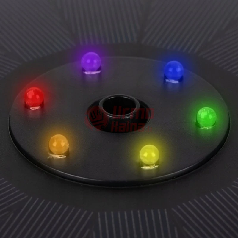 Sodo fontanas su saulės elementu ir LED SF01
