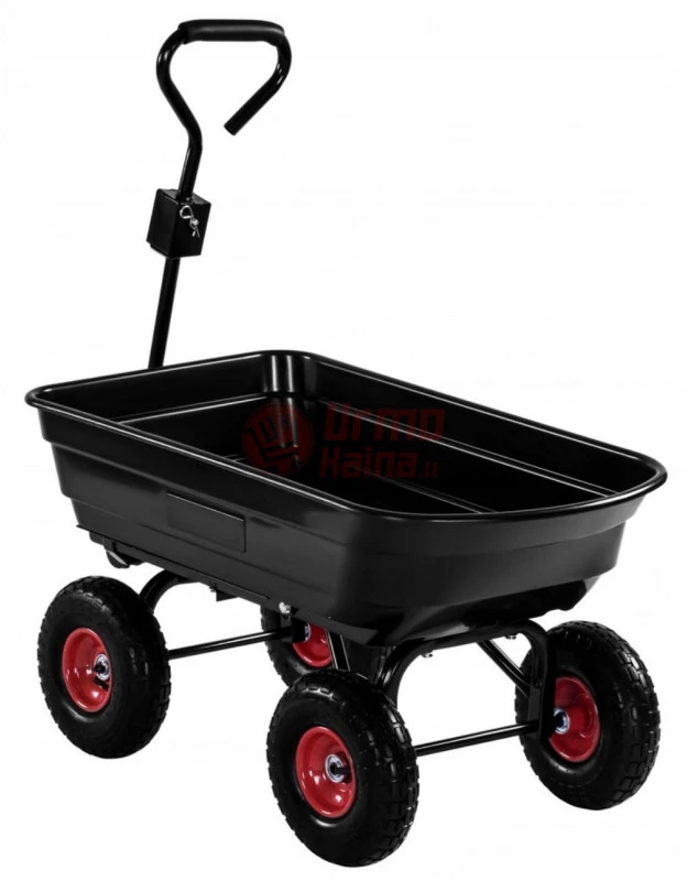 Sodo vežimėlis su išvertimo funkcija 75L 300KG KRAFT&DELE KD3127