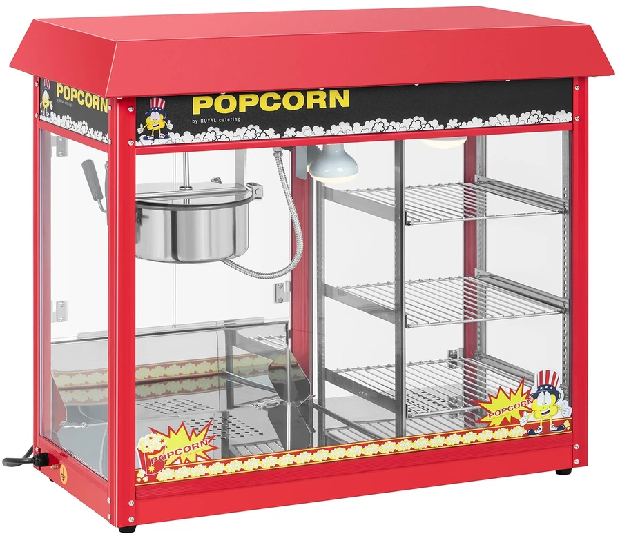 Spragėsių gaminimo aparatas Spragėsių gaminimo aparatas su šildoma vitrina Royal Catering