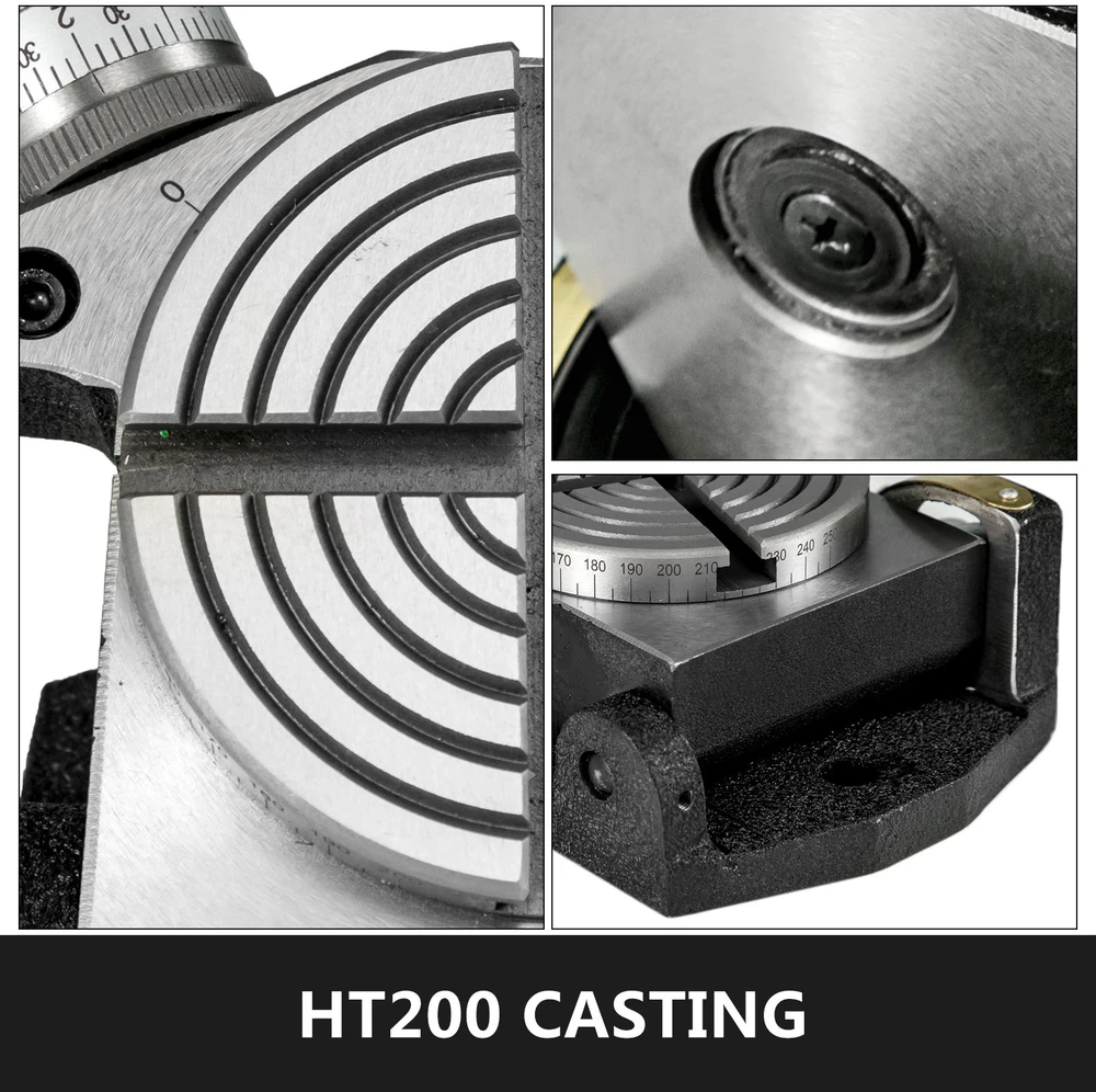 Sukamasis staliukas TSK4 100mm horizontalus/vertikalus su dalijimo plokšte